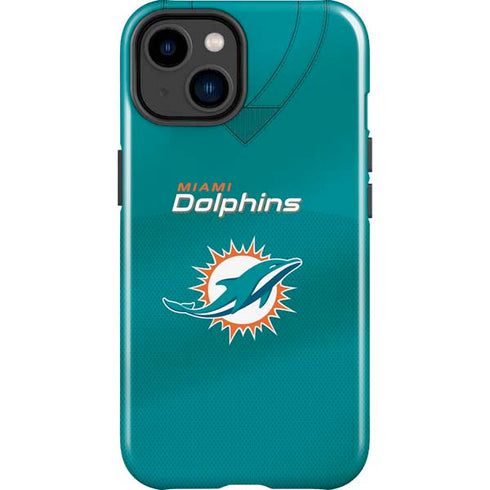 NFL Miami Dolphins Team Jersey iPhone 15 Impact Case